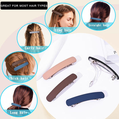 Große Haarspangen Damen dickes feines Haar elegantes Geschenk