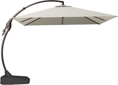 Sonnenschirm Quadrat 300cm mit Schirmständer und