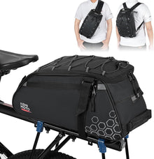Gepäckträgertasche Wasserdicht mit 13L Kapazität und Reflektierendem