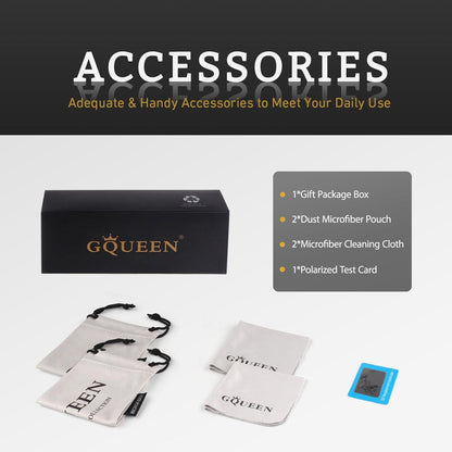 Polarisierte Retro Pilotenbrille UV400 für Damen und Herren