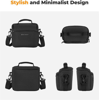 Kamera-Rucksack Umhängetasche SLR-Tasche Fotografen Schwarz Premium-Qualität