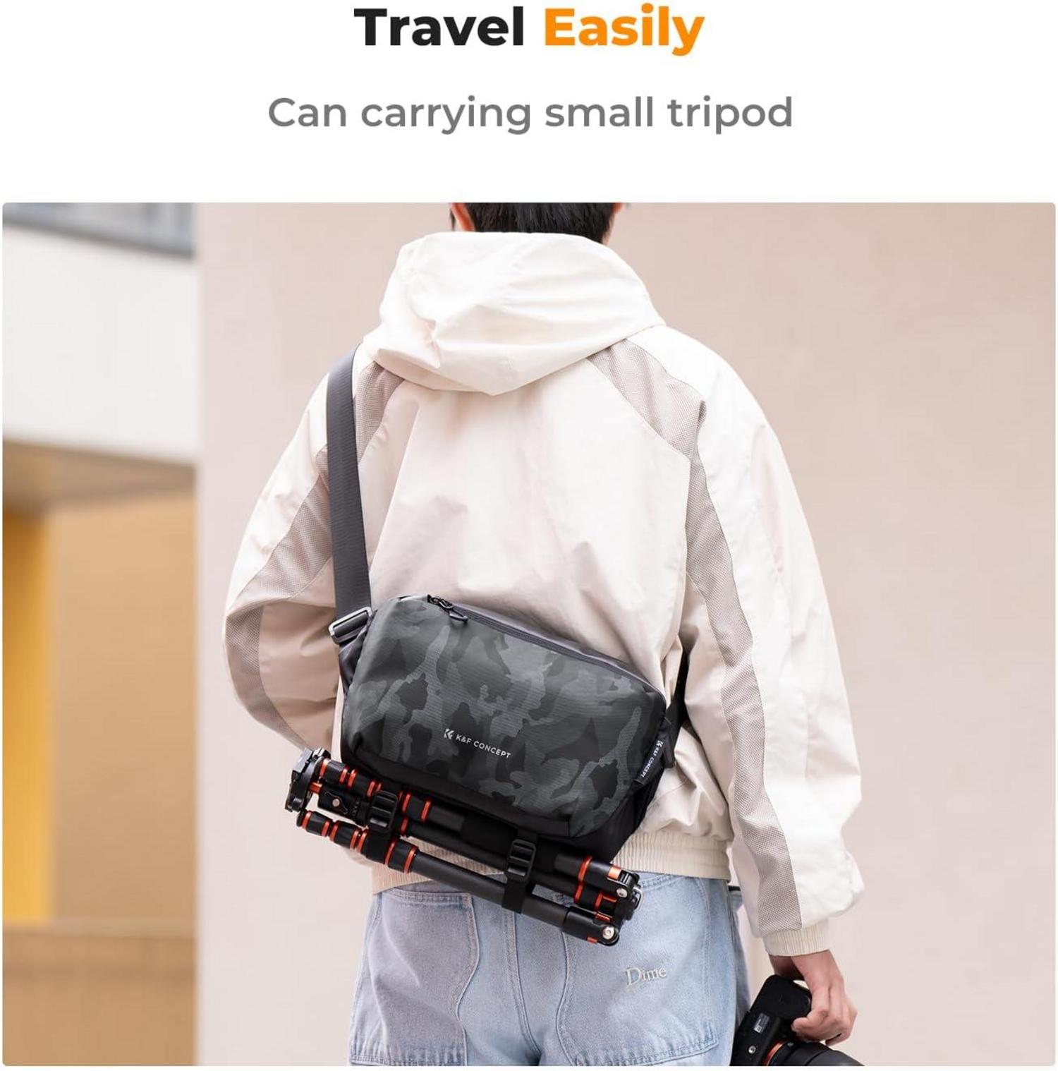 K&F Concept Kamera-Rucksack Schultertasche Fotografen Canon Nikon Sony Drohne