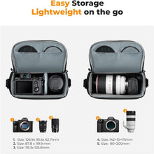 K&F Concept Kamera-Rucksack Umhängetasche für Fotografen