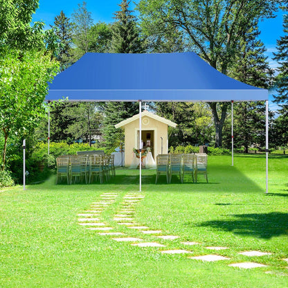 COBIZI Faltpavillon 3x6m Wasserdicht Stabil Partyzelt mit 6 Seitenwänden
