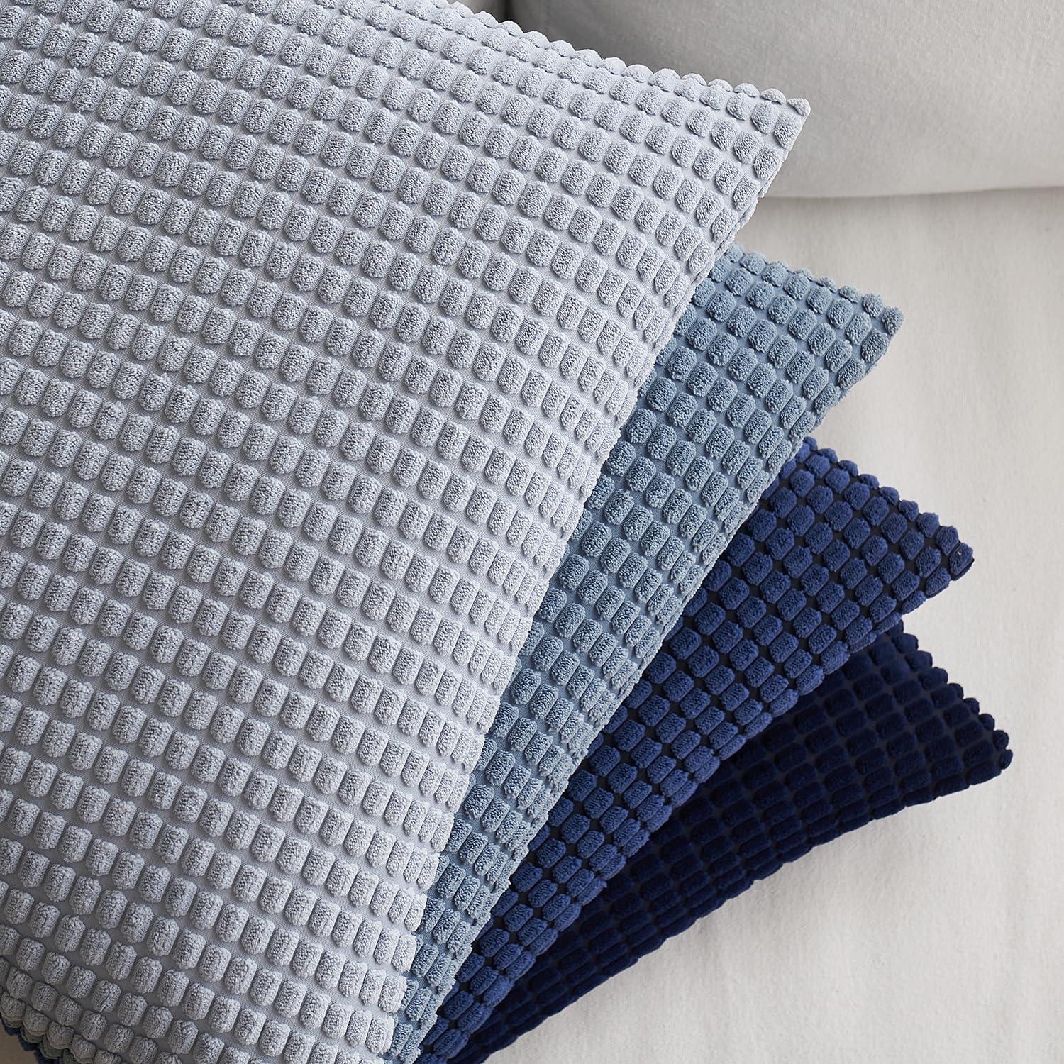 Set Kissenbezüge Kordsamt Dekorative Weich Couch 50x50cm