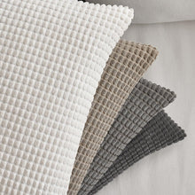 EMEMA Kordsamt Kissenbezug 4er Set 45x45 cm Grau Serie