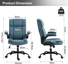 Ergonomischer Bürostuhl mit 150KG Belastbarkeit und