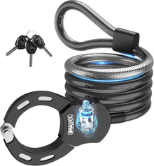 E-Scooter Schloss 100CM Handschellenschloss 14MM Kabelschloss