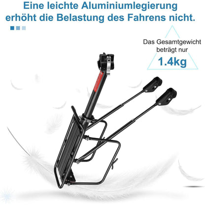 Toptrek Gepäckträger Mountainbike 24-29 Zoll Fahrrad