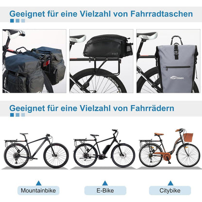 Toptrek Gepäckträger Mountainbike 24-29 Zoll Fahrrad