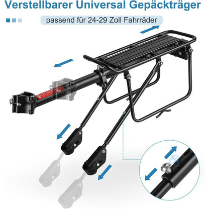 Toptrek Gepäckträger Mountainbike 24-29 Zoll Fahrrad