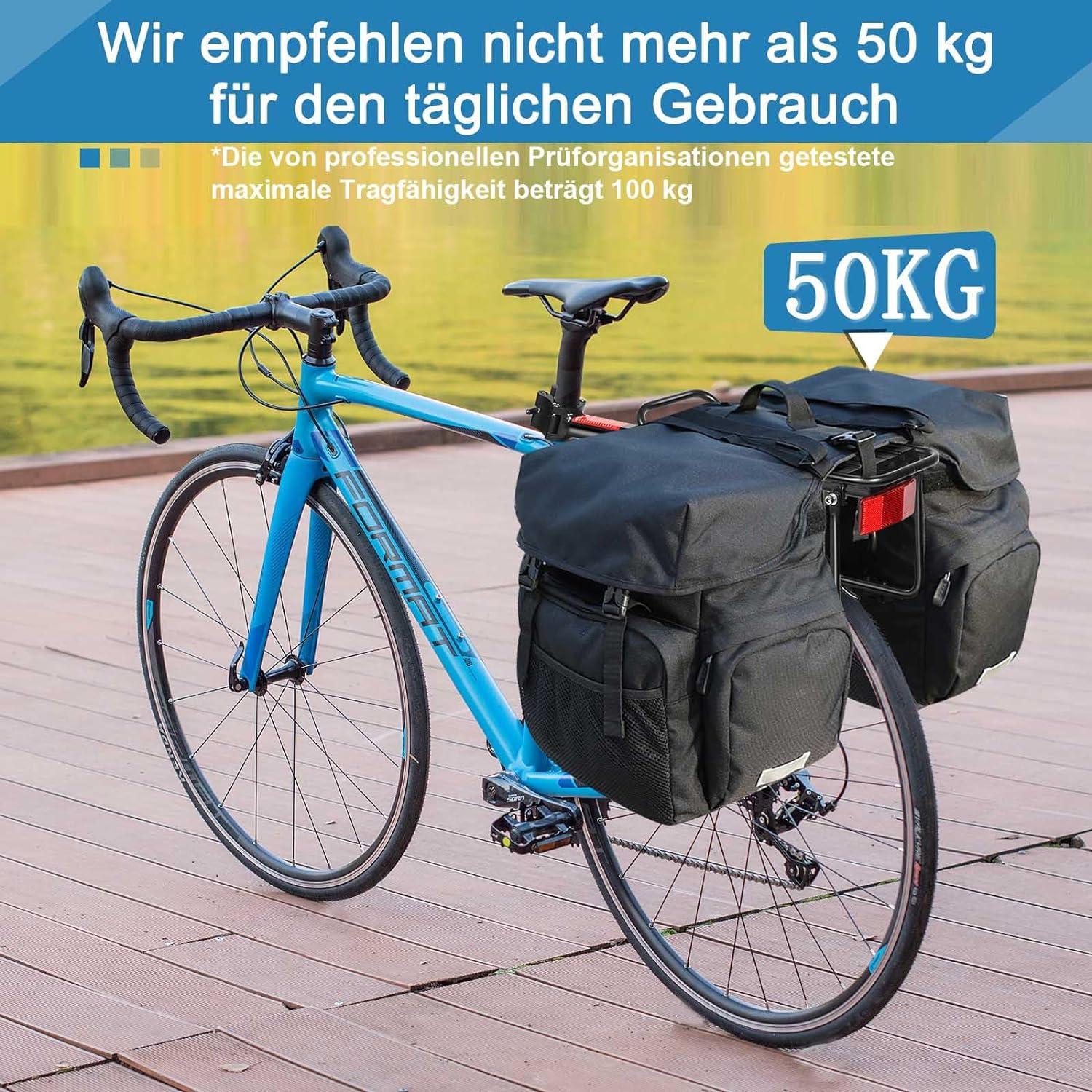 Leichter Gepäckträger für Mountainbike 24-29 Zoll | Tragfähigkeit 50