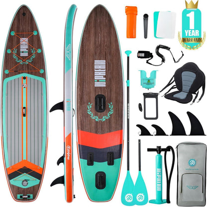 Aufblasbares Stand Up Paddle Board mit Zubehör, 335cm