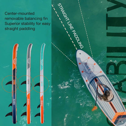 Aufblasbares Stand Up Paddle Board mit Zubehör, 335cm