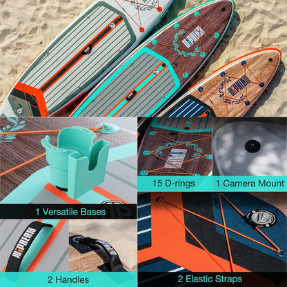 Niphean Stand up Paddle Board 335cm Inflatable SUP Board mit Zubehör