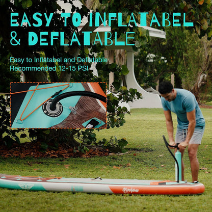 Niphean Stand up Paddle Board 335cm Inflatable SUP Paddleboard Kit