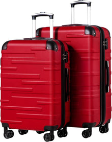 Hartschalen-Koffer Rollkoffer Reisekoffer Erweiterbar ABS TSA 4 Rollen