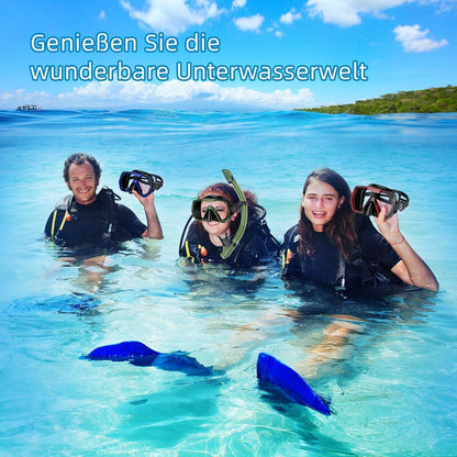 Schnorchelset Erwachsene Anti-Leck Anti-Beschlag Glaslinse