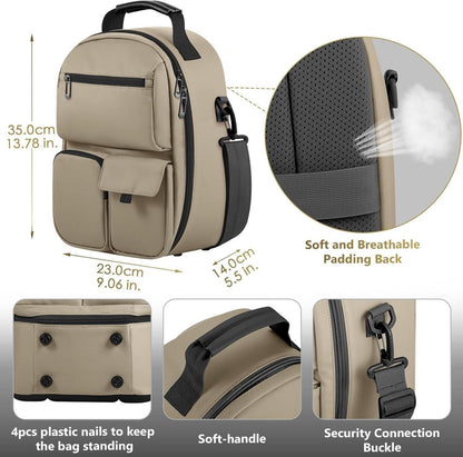 Große Tragetasche für Meta/Oculus Quest 2 VR Zubehör - Harte Case mit Elite Strap