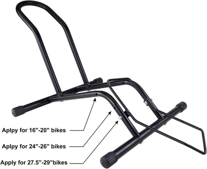 Fahrradständer MEGHNA Professional Ständer für Mountainbike Rennrad Schwarz