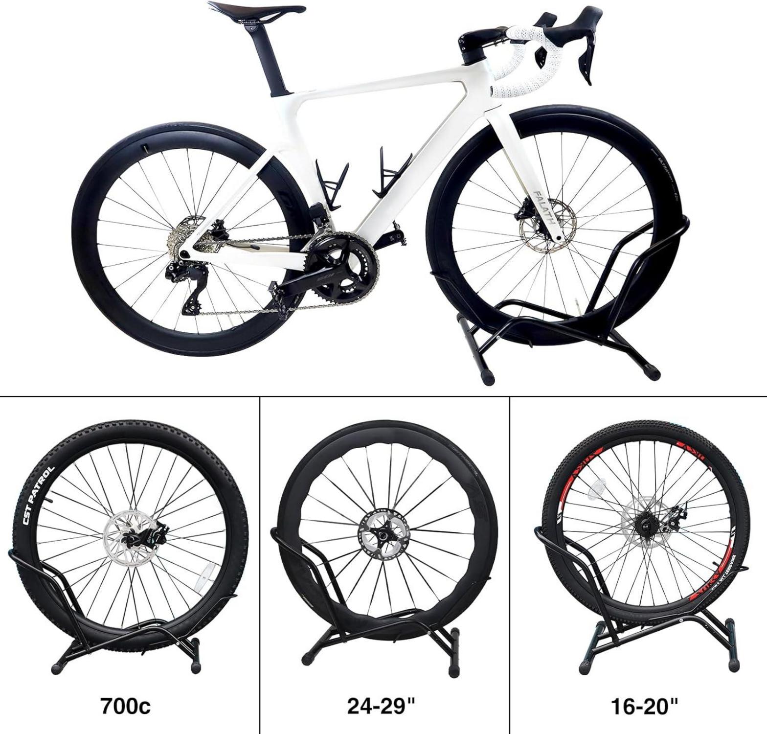 Fahrradständer Professional Bodenständer Halter Schwarz Mountainbike