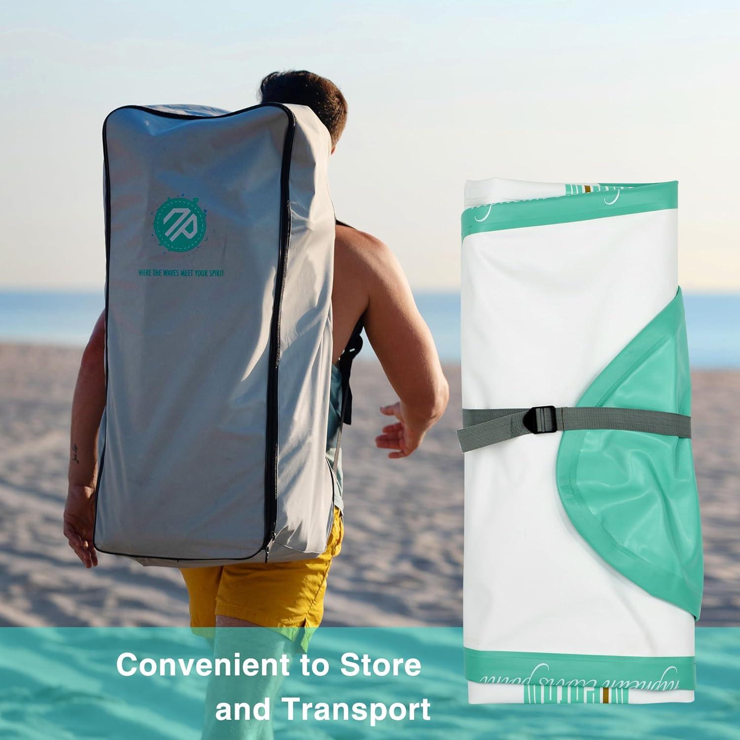 Niphean Stand up Paddle Board 320cm Inflatable SUP Board für Erwachsene mit Zubehör - Stand Paddling Board & Paddleboard mit Sitz