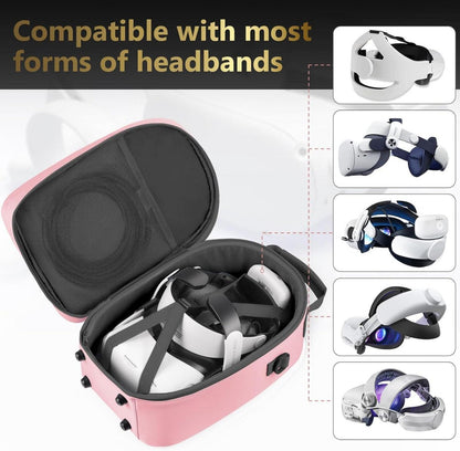 VR Tragetasche für Oculus Quest 2 mit Elite Strap & Zubehör