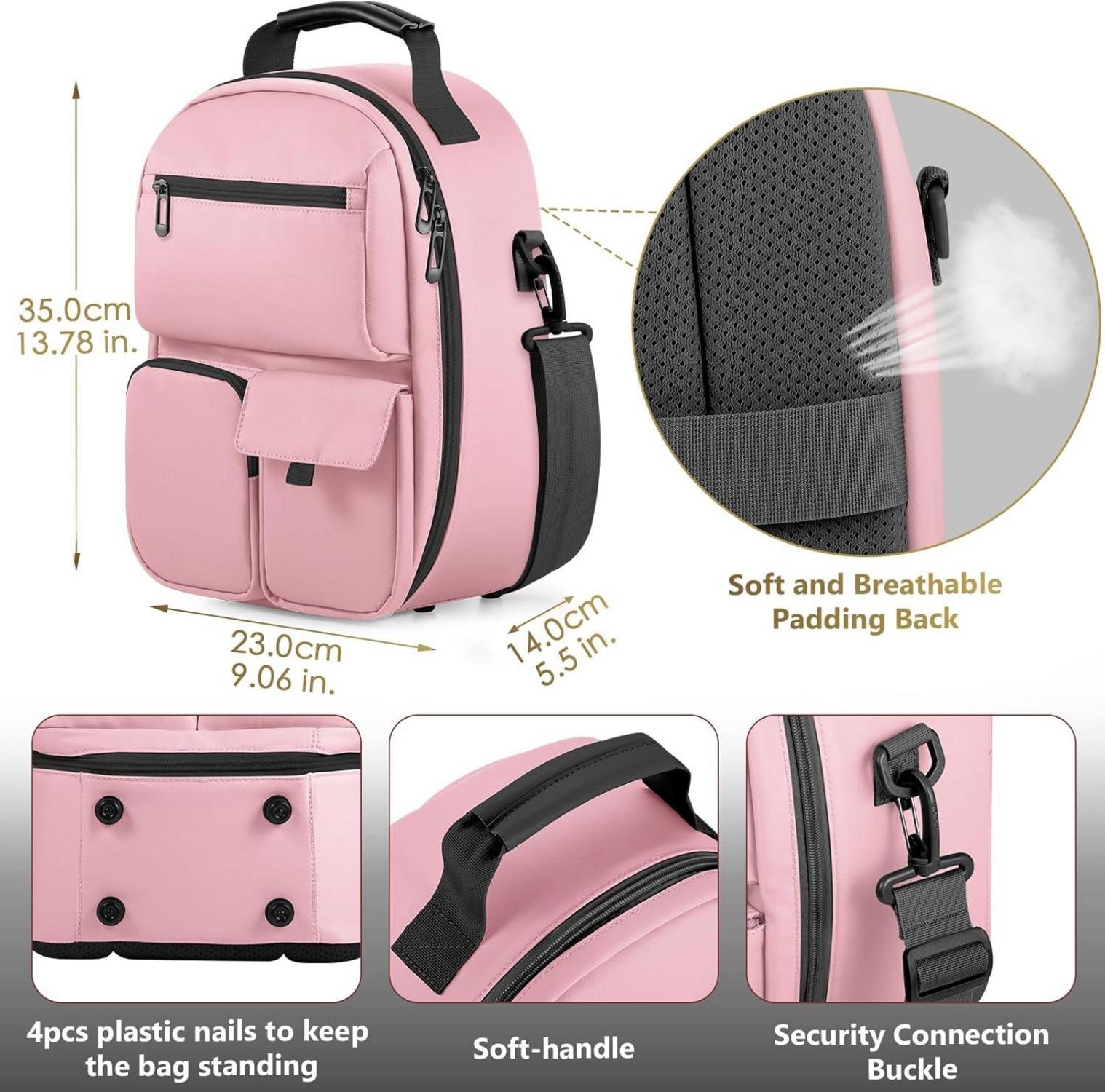 Tragetasche für Meta Quest 3 Oculus Quest 2 VR Zubehör Harte Case Rosa