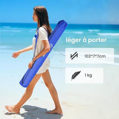 Günstiger Sonnenschirm 180cm Strand Strandschirm Balkon