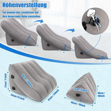 SAHEYER Aufblasbares Keilkissen-Set für Rücken und