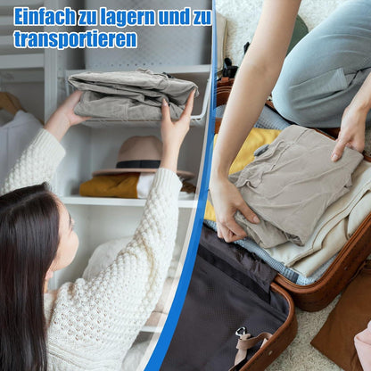 Aufblasbares Beinkissen Set Rückenstützkissen Ergonomisch Grau
