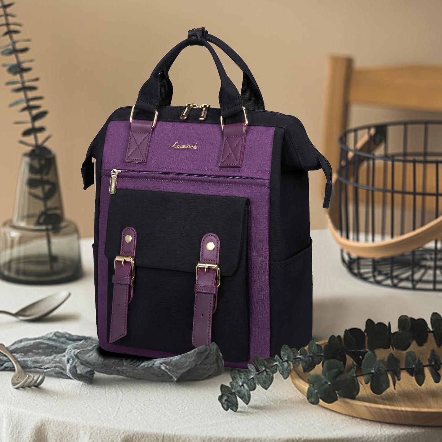 Kleiner Damenrucksack Wasserdicht Mini Cityrucksack 2in1 Backpack