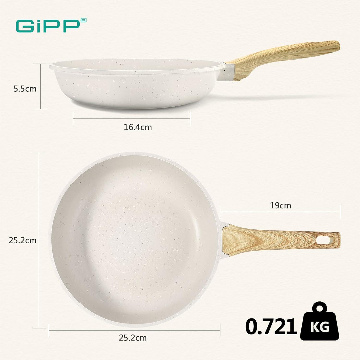 Antihaft Pfanne 24cm mit Granit Beschichtung