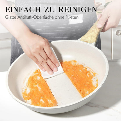 Bratpfanne 28cm Granit Antihaft Pfanne Induktion PFOS/PFOA-Frei