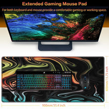 XXL Gaming Mauspad 900x400mm, Anti-Rutsch Mauspad