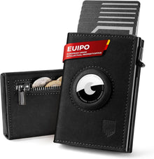 RFID Geldbörse mit Münzfach - AirTag Wallet für Herren