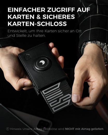 Smart RFID Schutz Geldbörse mit Münzfach für Herren - Kartenetui