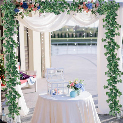 3er Set Künstliche Efeu Ranken Girlande für Zimmer, Wand, Balkon, Hochzeit - 200cm lang