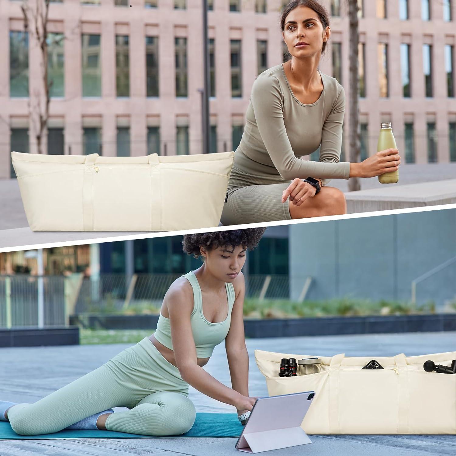 Sporttasche Groß Damen Herren Yoga Reisetasche Nassfach Schuhtasche