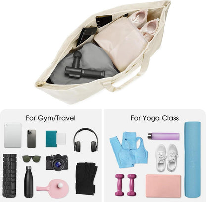 Sporttasche Groß Damen Herren Yoga Reisetasche Nassfach Schuhtasche