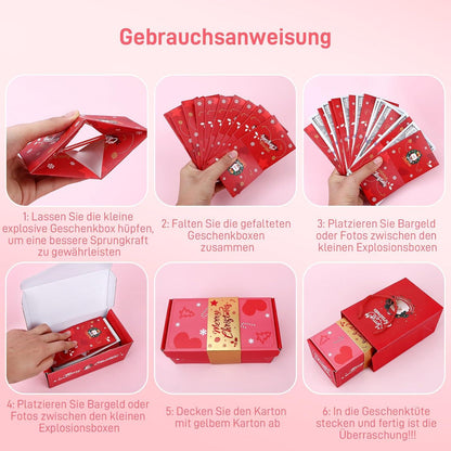 Explosionsbox Geburtstag DIY Überraschungsgeschenk 10pcs