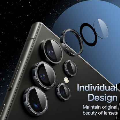 Kameraschutz Samsung Galaxy S24 Ultra 9H Gehärtetes Glas Metallring