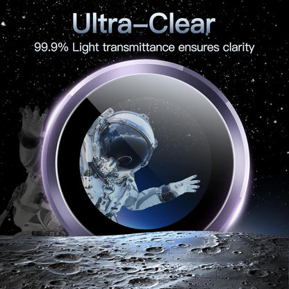 Kameraschutz Samsung Galaxy S24 Ultra 9H Glas Metallring HD Klar