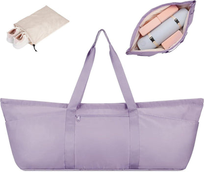 Große Sporttasche mit Schuhtasche & Nassfach für Yoga & Fitness