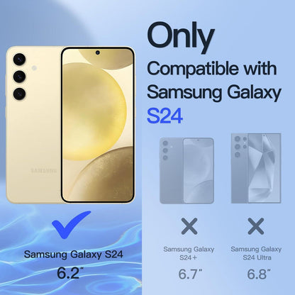 Sichtschutz Samsung Galaxy S24 5G Glasfolie 2er Set