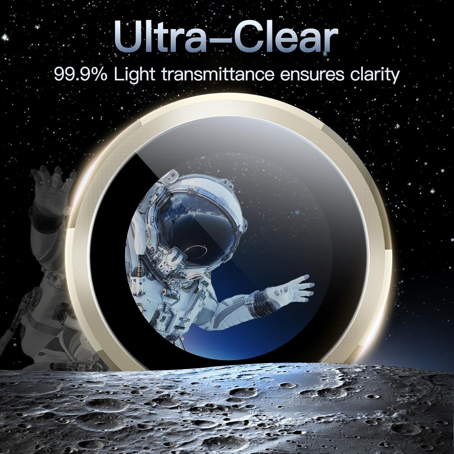 Kameraschutz Samsung Galaxy S24 Ultra 9H Glas Metallring Tablett HD