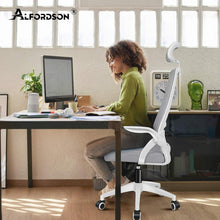 ALFORDSON Büro-Schreibtischstuhl mit Lordosenstütze und