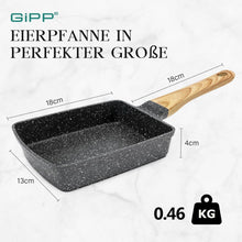 Tamagoyaki Pfanne Induktion 18x13 cm