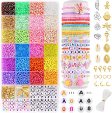 DIY Perlen Set zum Auffädeln für Mädchen - 8700+ Stück