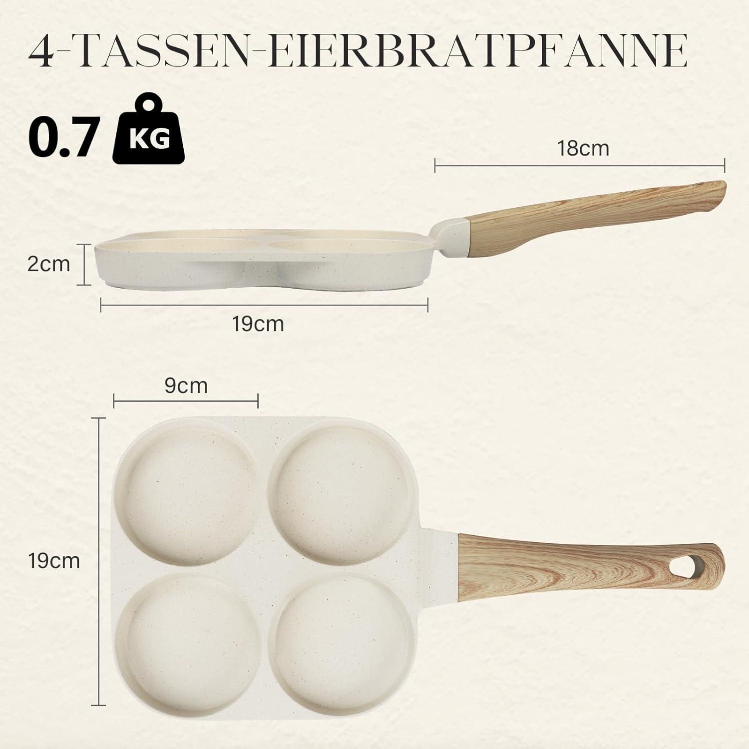 GiPP 4-Loch Eierpfanne mit
